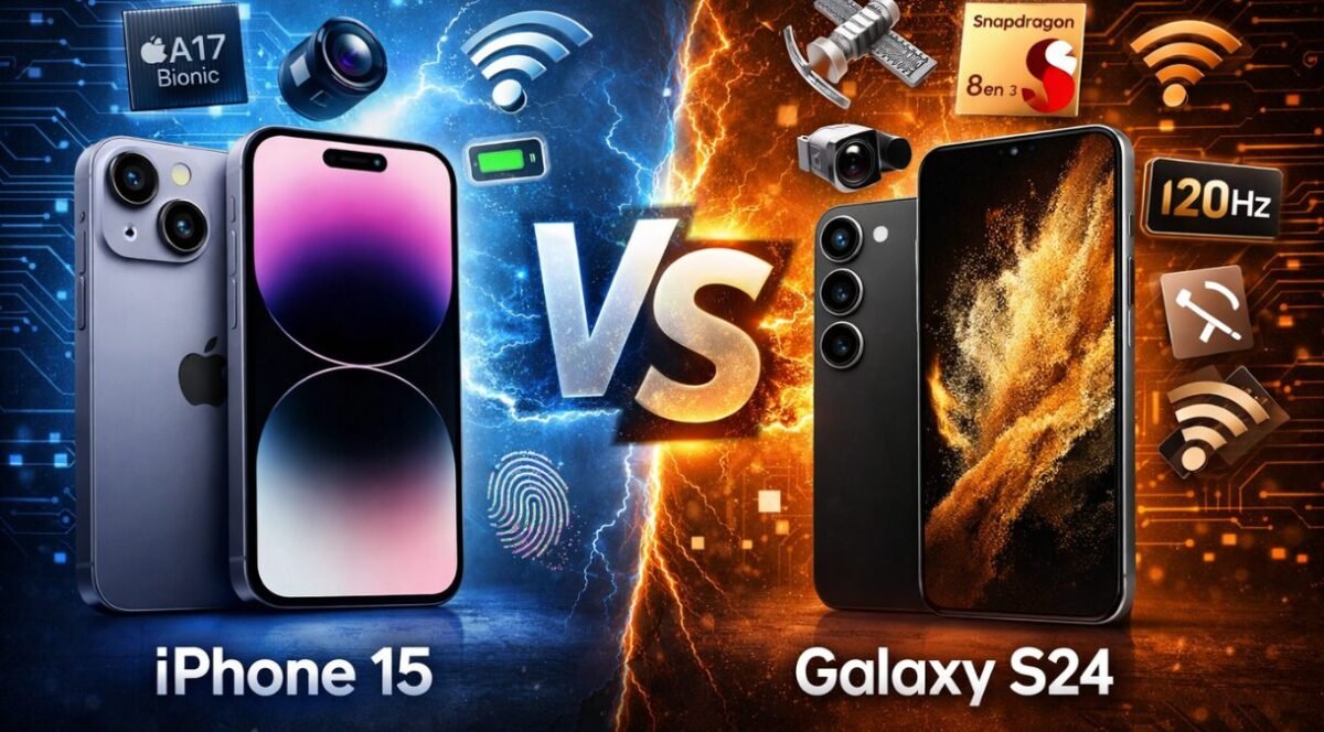 iPhone 15 vs Galaxy S24