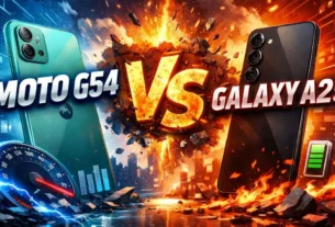 Moto G54 vs Galaxy A25