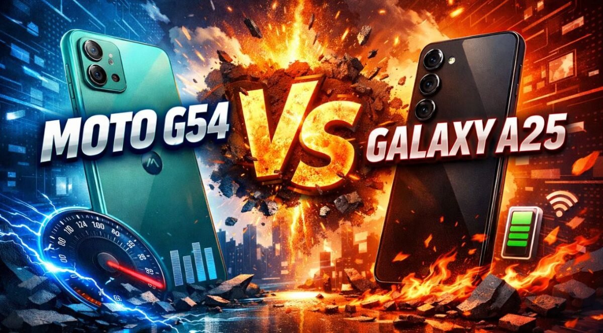 Moto G54 vs Galaxy A25