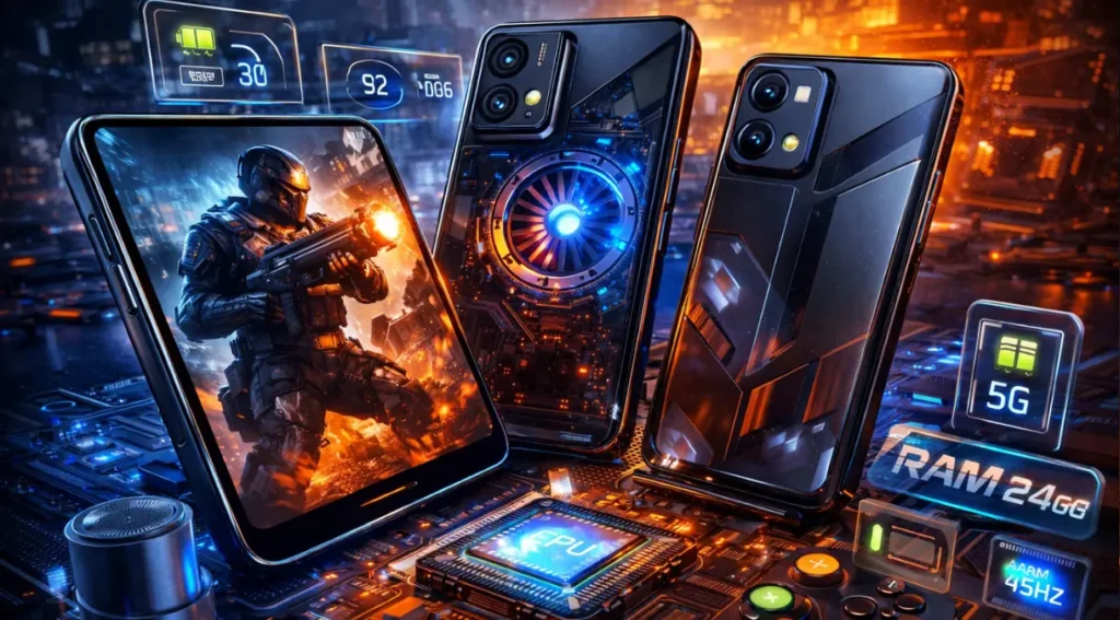 Melhor celular para jogos em 2026: Guia Completo 5 Genshin Impact celular gráficos altos FPS estável