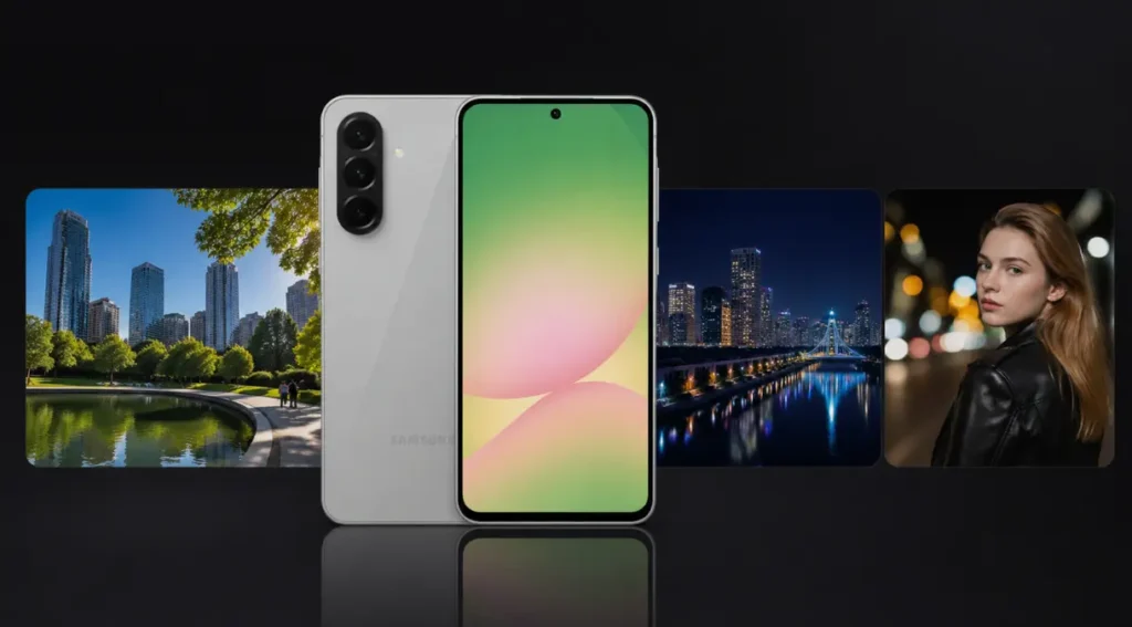 galaxy a56 câmera exemplos fotos dia noite retrato qualidade