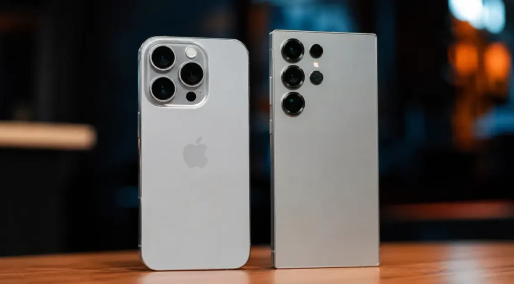 Android ou iPhone: Qual Escolher em 2026? Guia Completo 2 Android ou iPhone 2026 comparativo modelos premium