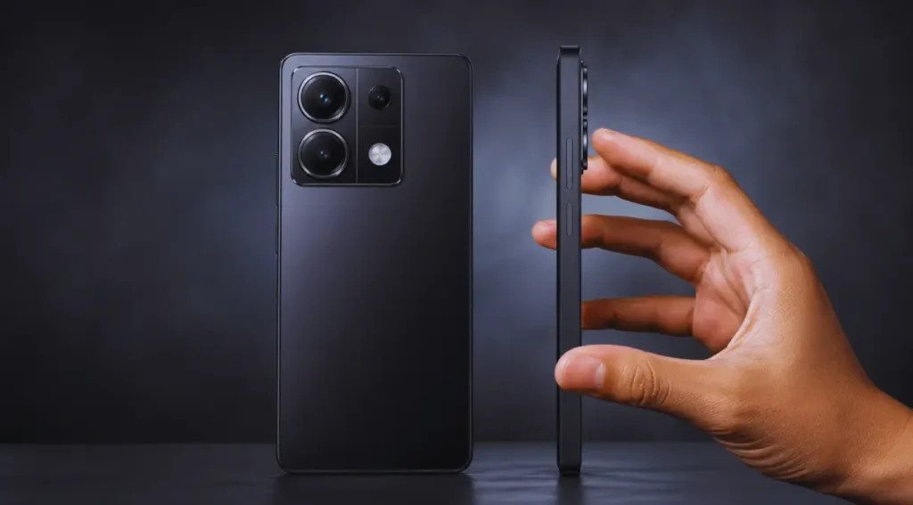 Redmi Note 13 Review: Vale a Pena Comprar em 2026? 3 redmi note 13 tamanho laterais planas design