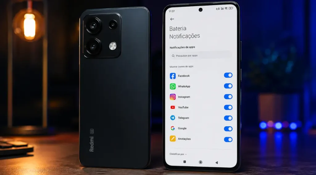 Redmi Note 13 Review: Vale a Pena Comprar em 2026? 7 hyperos 2 redmi note 13 configurar notificações bateria