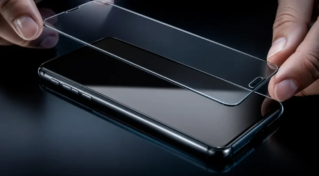 Película de Vidro ou Hidrogel: Qual Protege Melhor Seu Celular em 2026? 2 instalação película vidro temperado smartphone como colocar