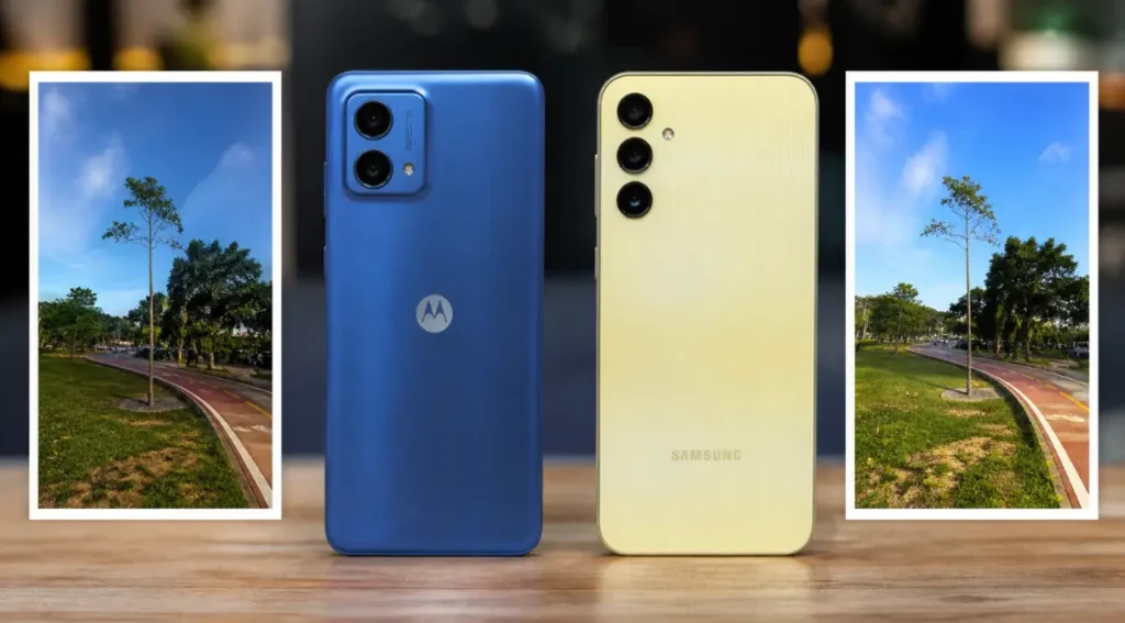 Moto G54 vs Galaxy A25: Qual Comprar em 2026? 4 comparação câmera Moto G54 vs Galaxy A25 foto externa