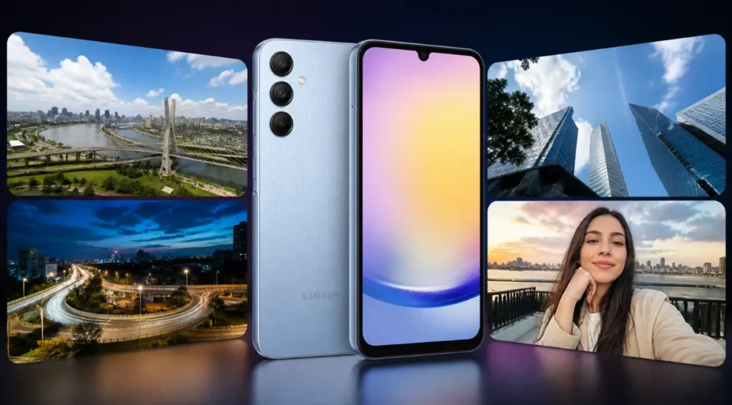 Samsung Galaxy A25: Review Completo e Vale a Pena em 2026? 6 samsung galaxy a25 exemplos fotos câmera 50mp ultra-wide