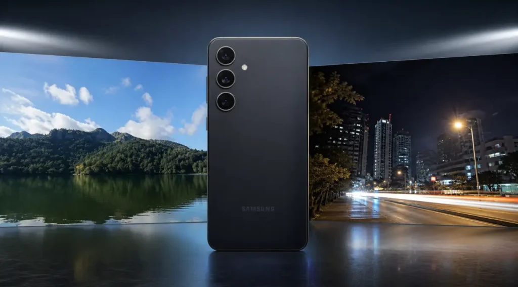 galaxy a55 câmera foto noturna nightography comparativo 2026
