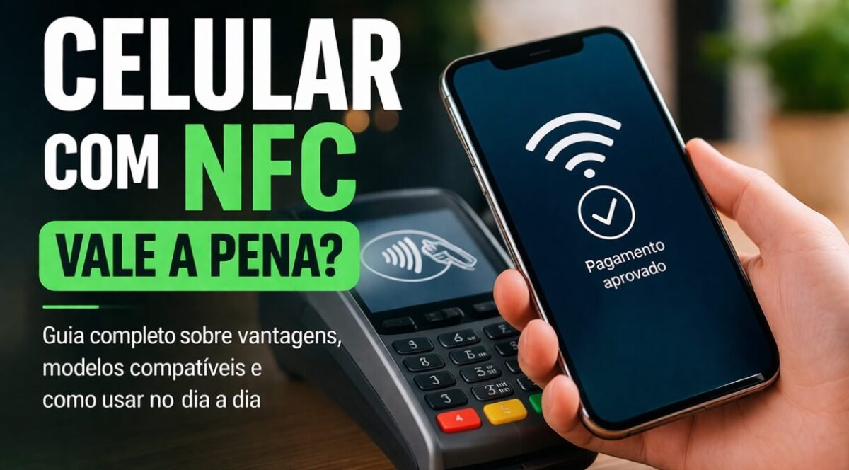 Celular com NFC