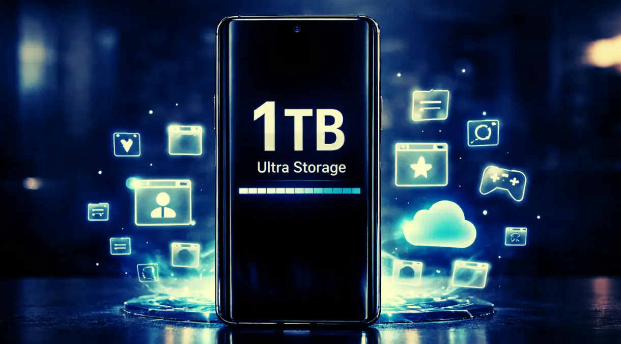 Celular com mais memória interna