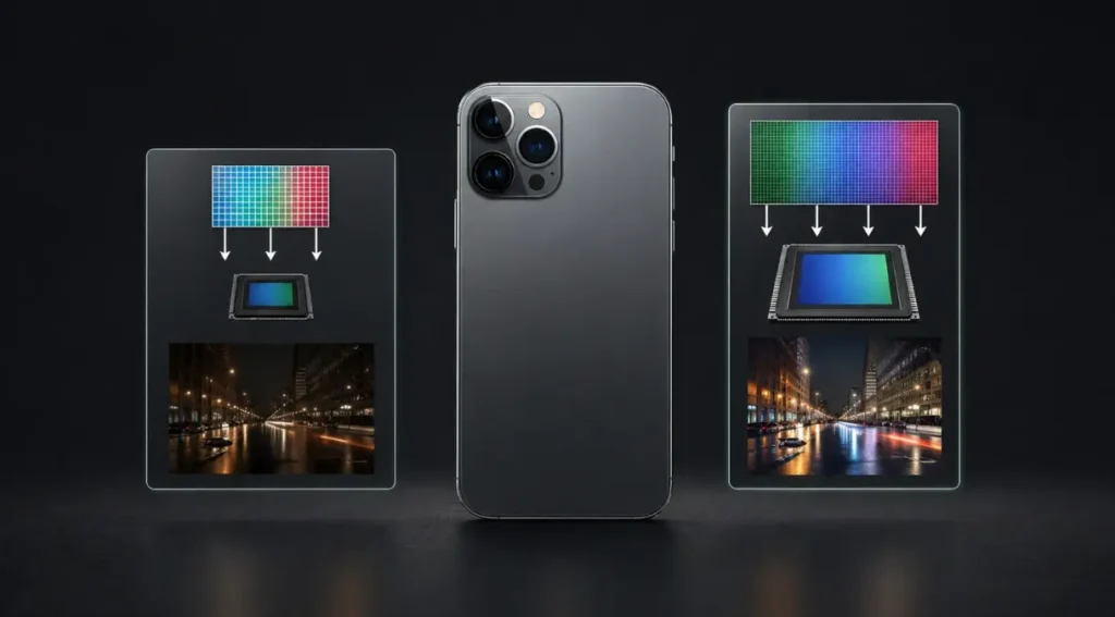 como funciona sensor celular fotografia tamanho apertura