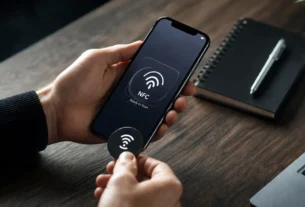Celular com NFC