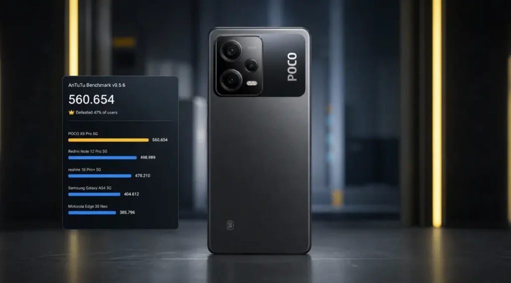 Poco X5 Pro: Análise Completa e Ficha Técnica em 2026 6 Poco X5 Pro benchmark desempenho Snapdragon 778G AnTuTu
