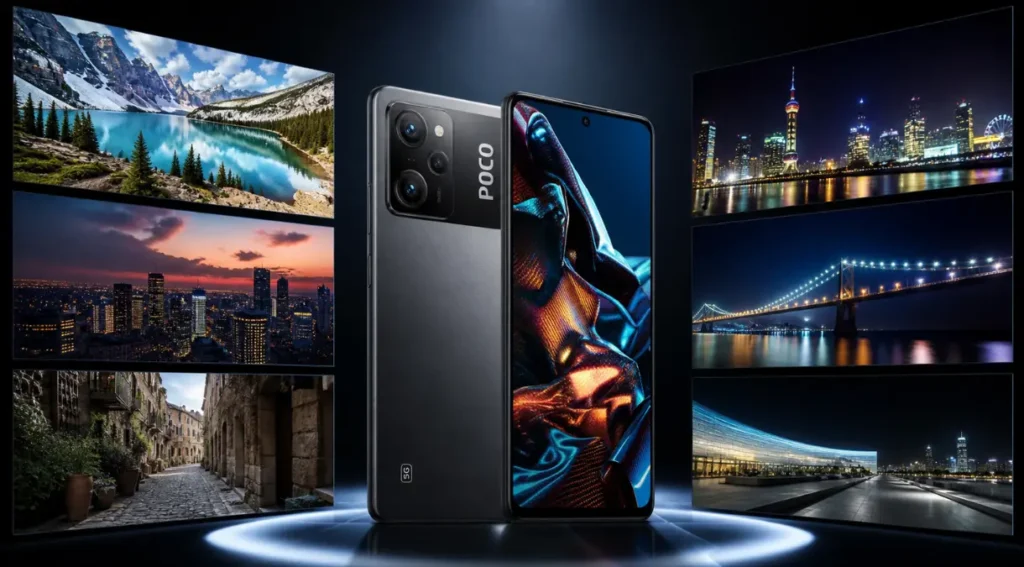 Poco X5 Pro: Análise Completa e Ficha Técnica em 2026 7 fotos Poco X5 Pro câmera 108MP modo noturno comparativo qualidade
