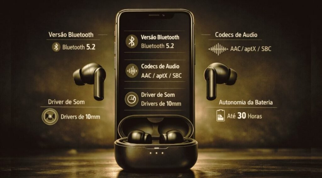 Fone Bluetooth Barato e Bom: Guia Completo 2026 13 especificações técnicas fone bluetooth guia explicação