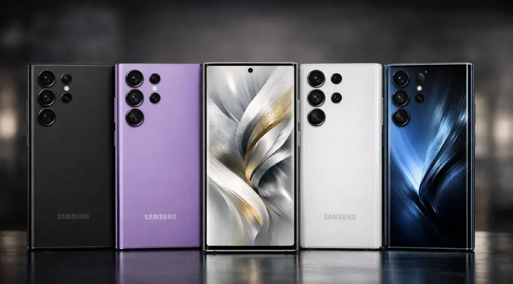 Samsung Galaxy S26 Ultra cores lançamento 2026