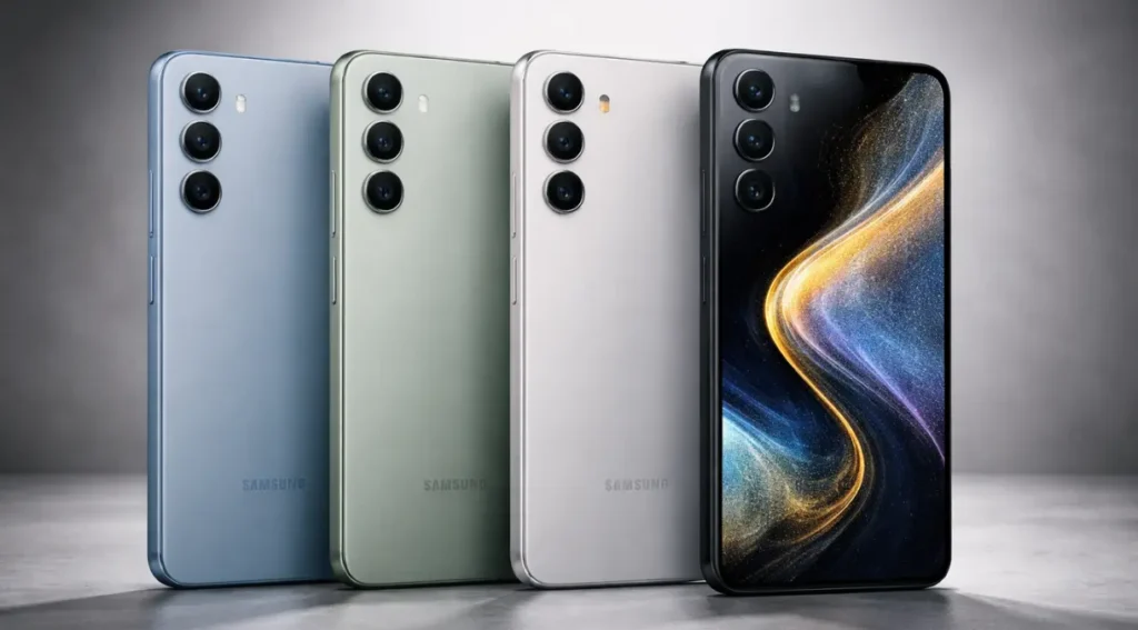 Samsung Galaxy S24 FE cores disponíveis azul verde cinza grafite