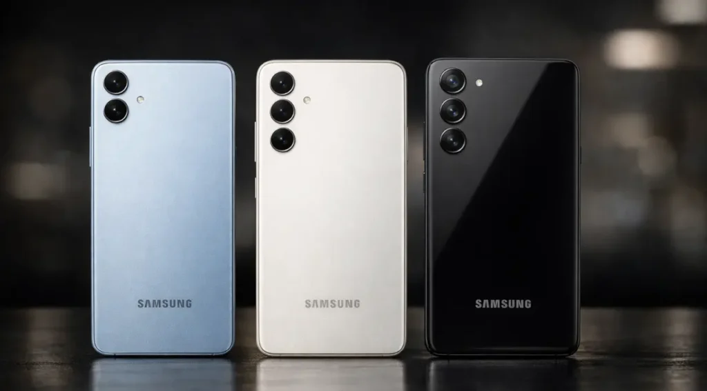 linha Samsung Galaxy A 2026 modelos intermediários A16 A36 A56 comparação