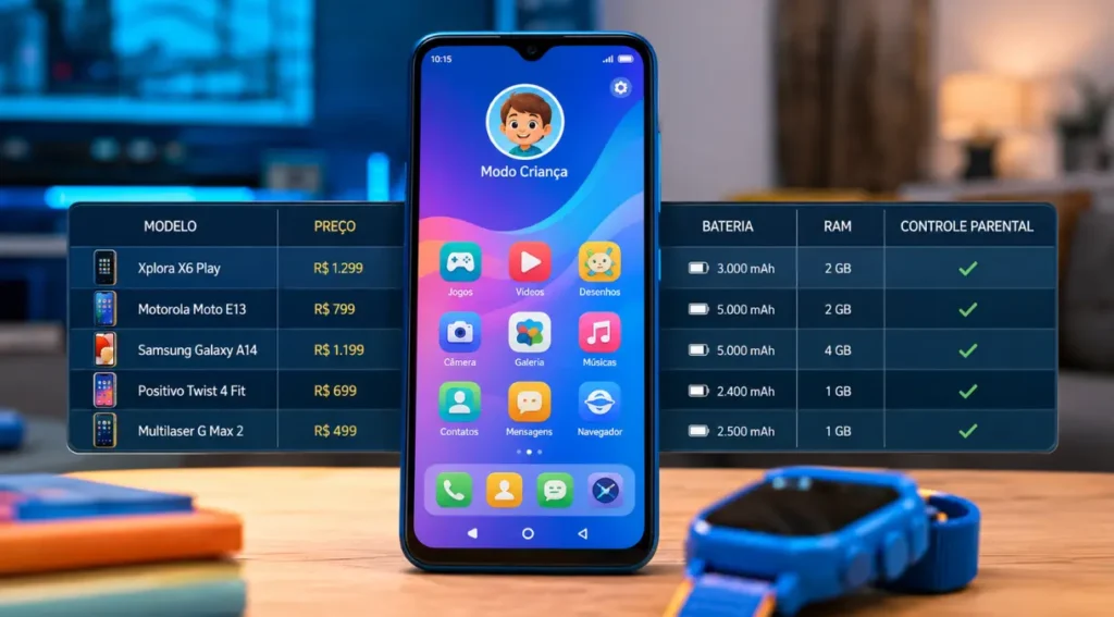 como configurar family link celular criança passo a passo 2026