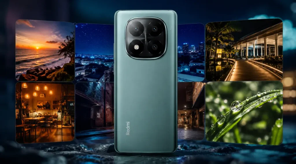 câmera Redmi Note 14 Pro 5G amostras fotos intermediário
