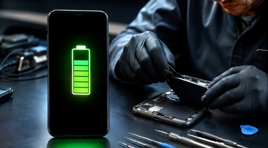 substituicao bateria celular assistencia tecnica troca