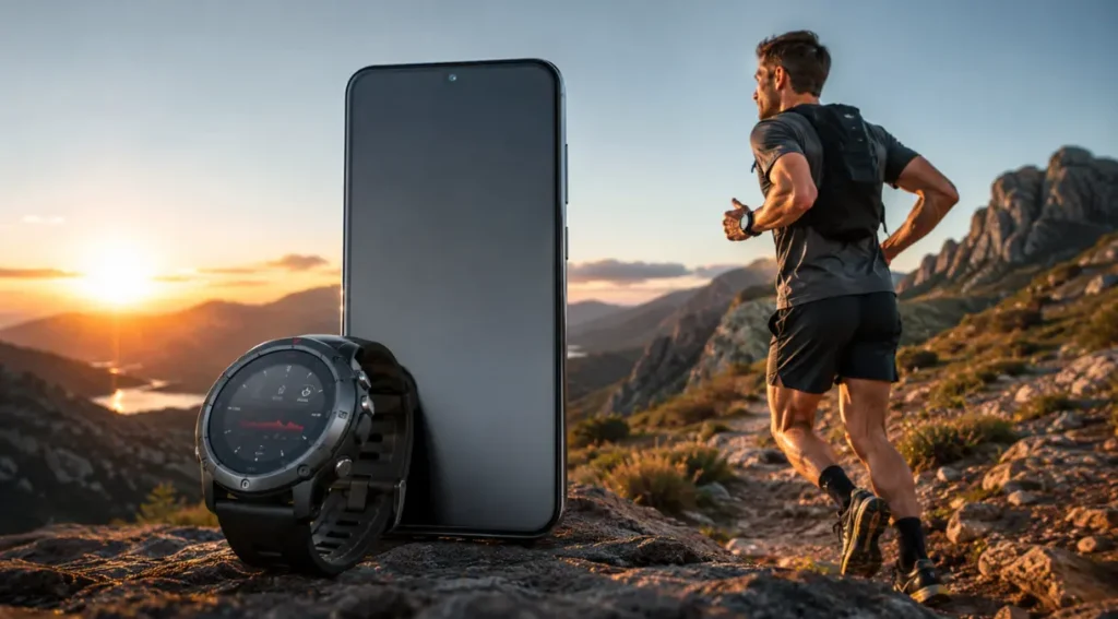 smartwatch esporte corrida trilha GPS 2026