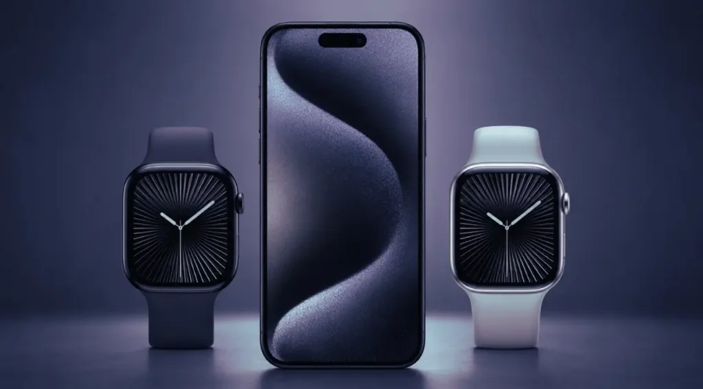apple watch series 10 design fino tela maior aluminio