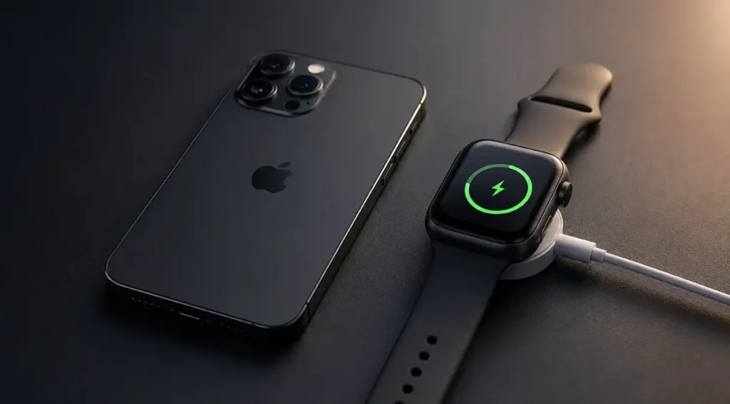 apple watch series 10 carregamento rapido usb-c magnetico 30 minutos