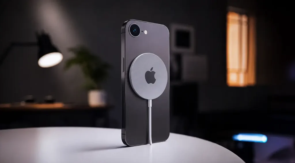 iPhone 17e ou iPhone 17: Qual a Diferença e Qual Vale Mais a Pena em 2026? 6 iPhone 17e MagSafe carregamento sem fio acessórios magnéticos