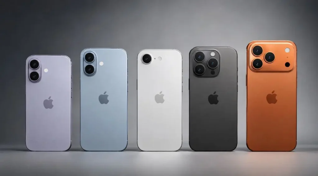 linha completa iphone 17 2026 modelos comparação