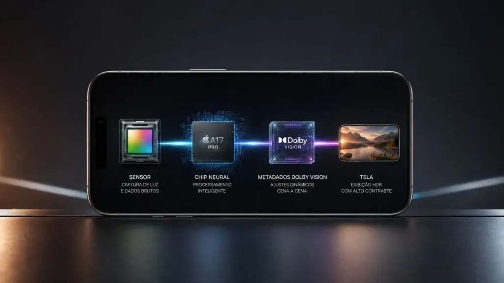 Smart HDR: O Que É, Como Funciona e Por Que Transforma Suas Fotos 5 como funciona hdr vídeo iphone dolby vision processamento