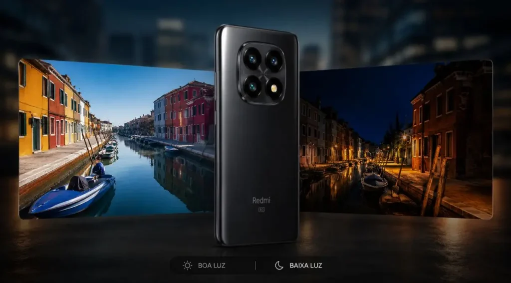 Redmi Note 15 Pro: Review Completo do Intermediário da Xiaomi em 2026 5 Redmi Note 15 Pro câmera 200MP comparativo fotos dia noite