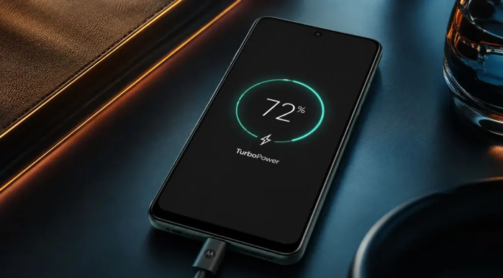 Moto G67: análise completa do novo celular com foco em custo-benefício 5 Moto G67 carregamento TurboPower bateria 5200mAh
