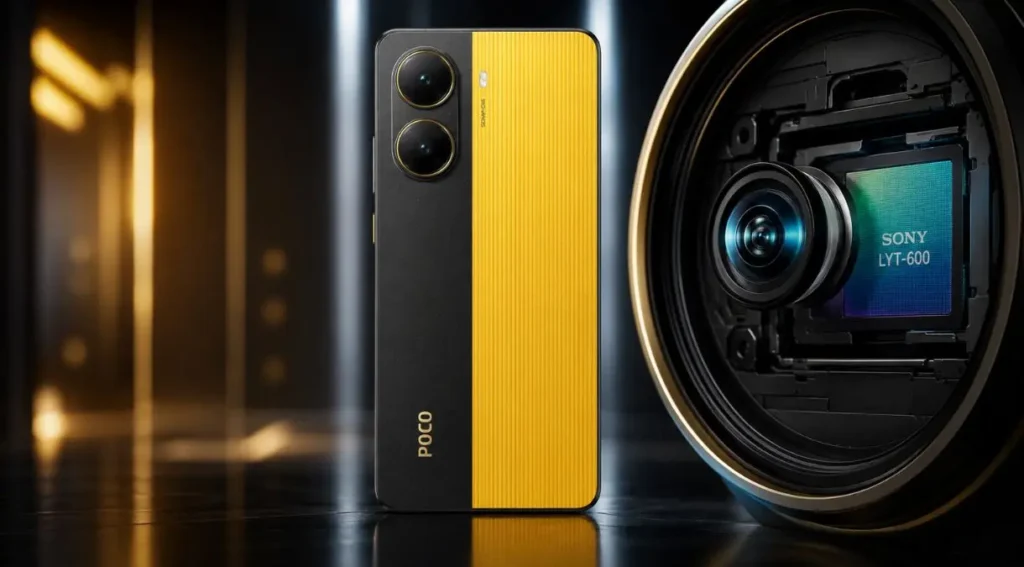 câmera POCO X7 Pro sensor Sony módulo traseiro