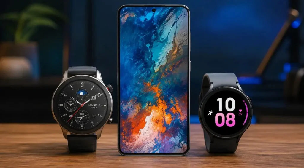 Amazfit GTR 4 ou Galaxy Watch FE: Qual Comprar em 2026?