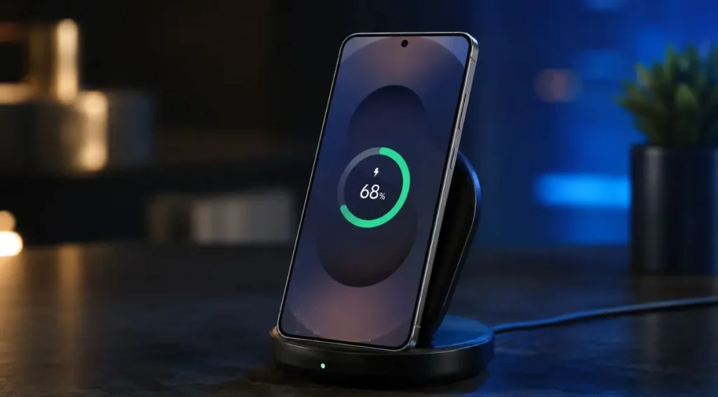 Samsung Galaxy S25 carregamento sem fio Qi2 bateria