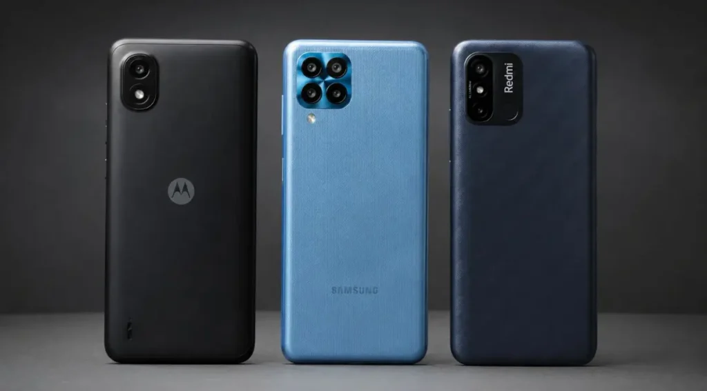 comparativo celulares até 500 reais 2026 Motorola TCL Positivo