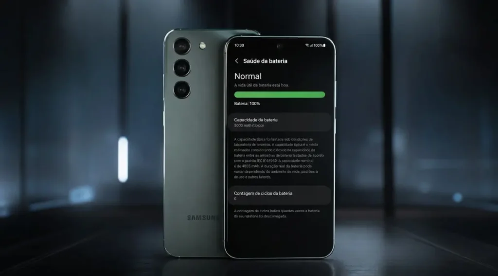Samsung S23 em 2026: Vale a Pena Comprar Hoje? 4 verificar saude bateria samsung s23