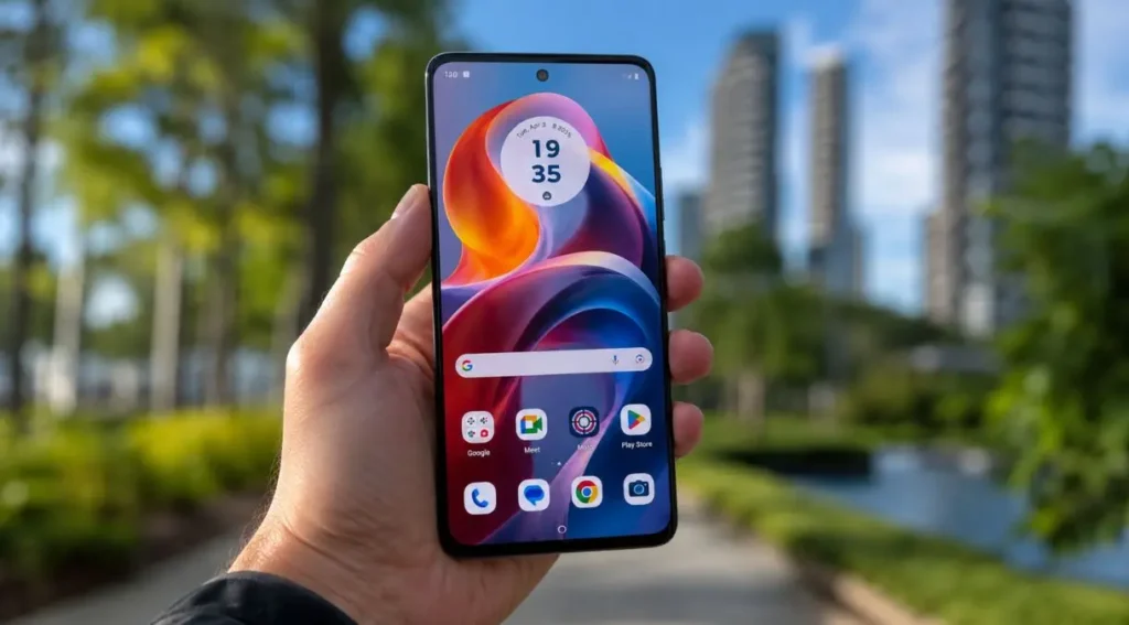 Motorola Guia Completo 2026: Modelos, Recursos, Comparações e Tudo Sobre a Marca 5 moto g77 tela amoled 2026 uso externo