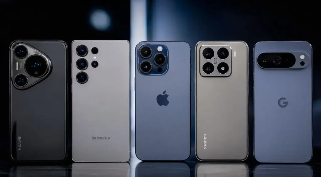 Melhor Câmera de Celular em 2026: Ranking dos Smartphones com as Melhores Fotos e Vídeos 3 comparação câmeras traseiras melhores celulares 2026