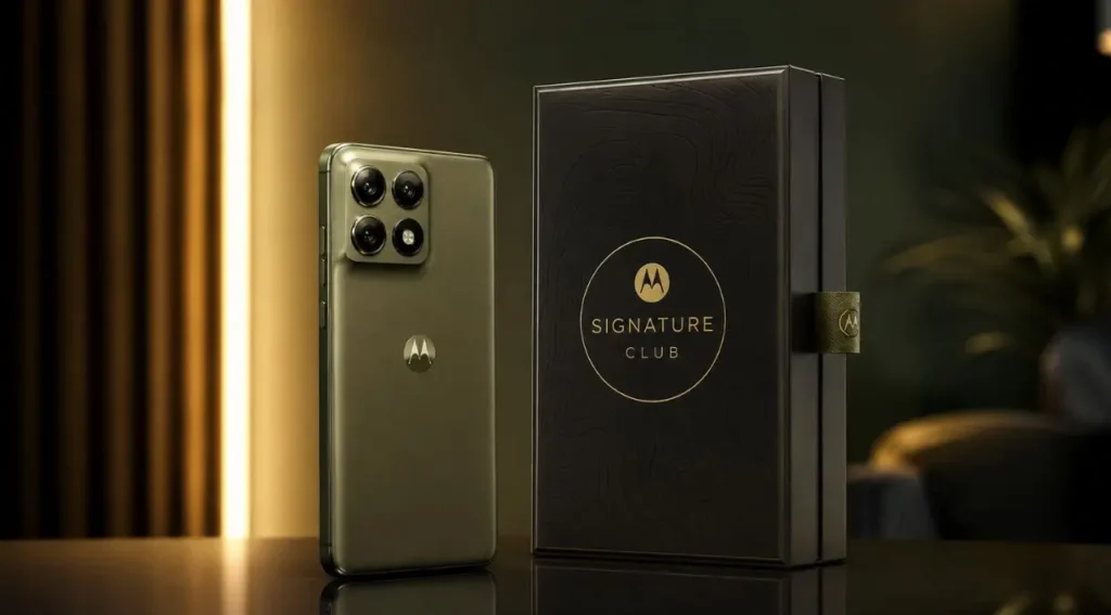 Motorola Signature: Tudo Sobre a Nova Linha Premium da Motorola 2 motorola signature caixa embalagem premium verde oliva