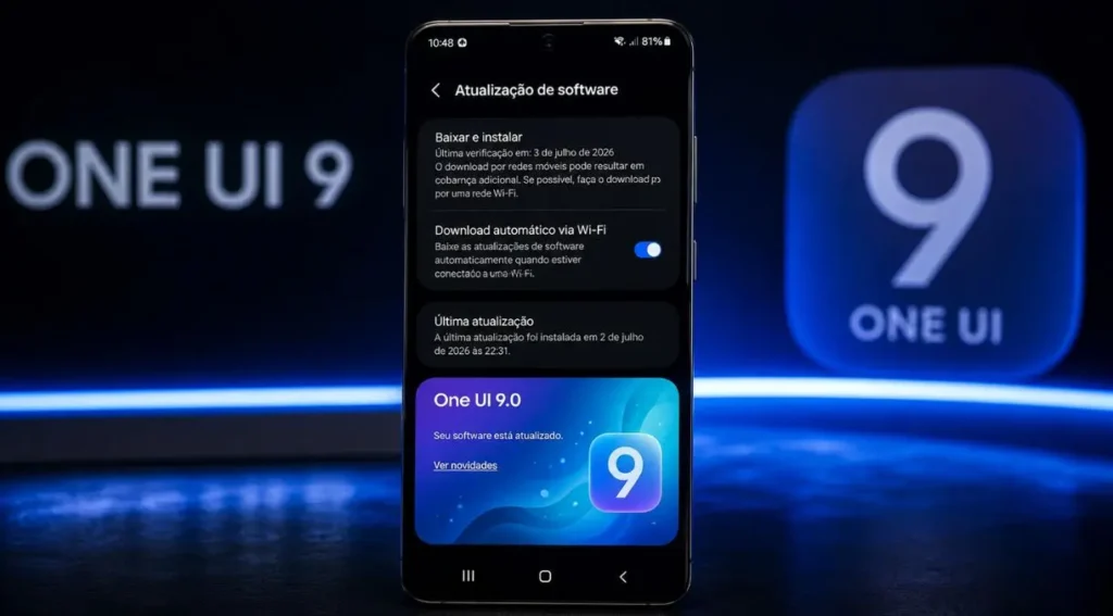 One UI 9: Novidades, Recursos e Data de Lançamento da Nova Interface da Samsung 5 menu atualizacao software samsung galaxy