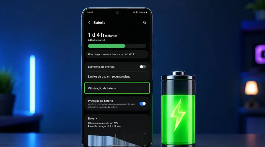Bateria de Celular: Guia Completo Para Aumentar a Vida Útil e Fazer Ela Durar Mais 3 configurações economia bateria celular Android