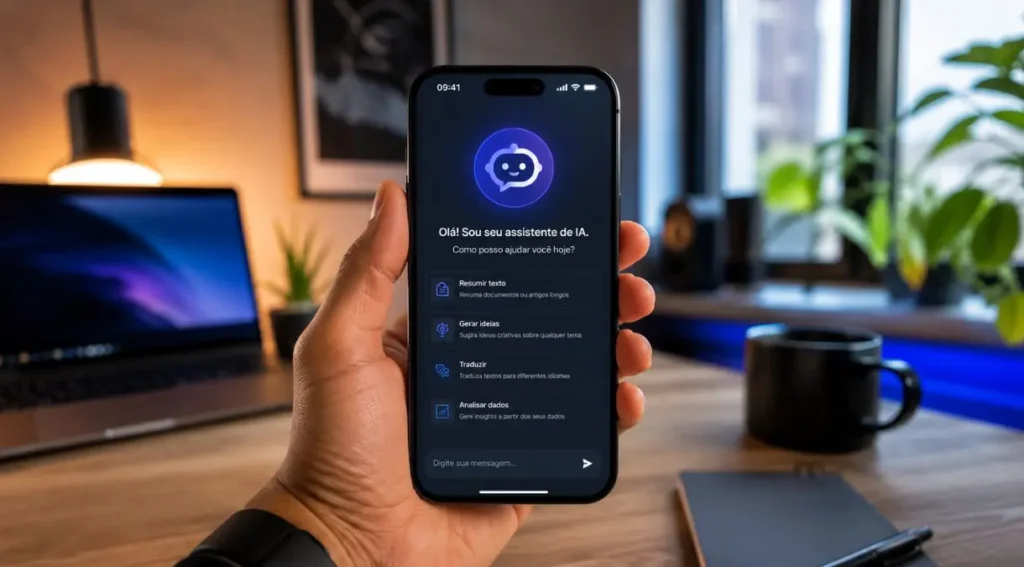 ferramentas de IA no celular uso diário