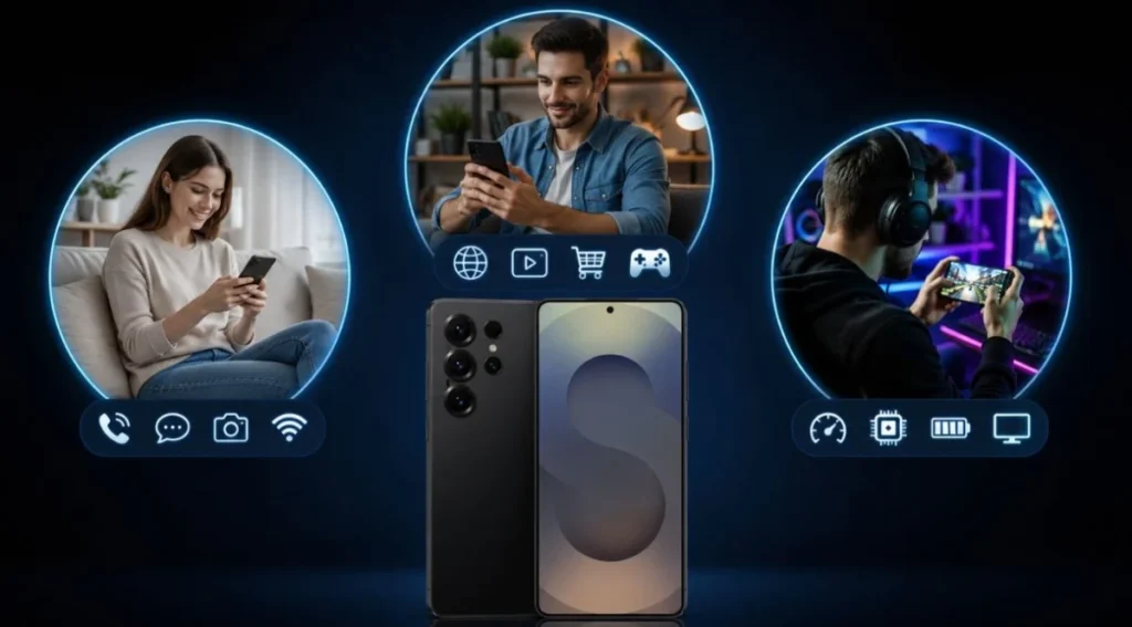 Perfis de uso para escolher um celular