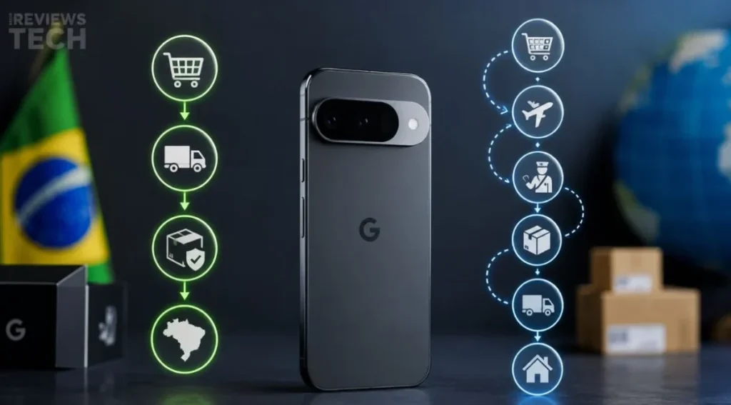Google Pixel 11: Ficha Técnica, Preço e Vale a Pena? 4 Diferenças entre comprar um smartphone com venda oficial no Brasil e um modelo importado.